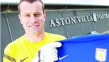 Shay Given chính thức gia nhập Aston Villa